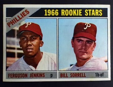 1966 ROOKIE TOPPS - JENKINS & SORRELL