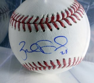 ZACH DAVIS #27 AUTO BASEBALL