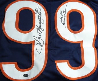 DAN HAMPTON BEARS SIGNED JERSEY