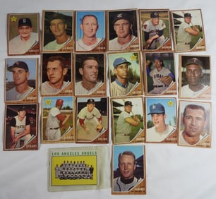 1962 TOPPS BASEBALL CARDS