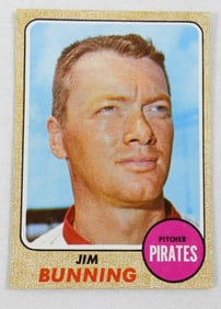 1968 TOPPS JIM BUNNING NM/M