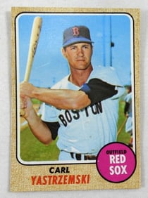CARL YASTRZEMSKI 1968 TOPPS BASEBALL CARD