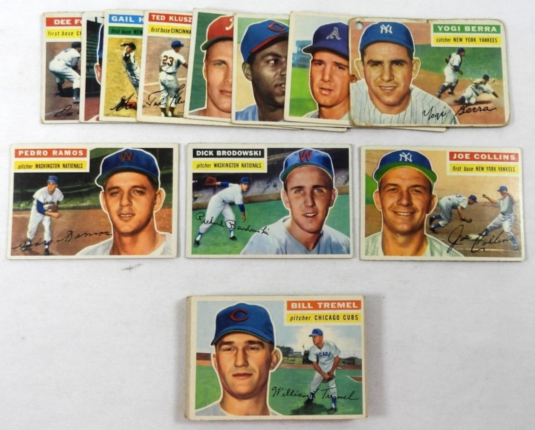 (26) 1956 TOPPS MIXED BASEBALL CARDS (1 of 2)