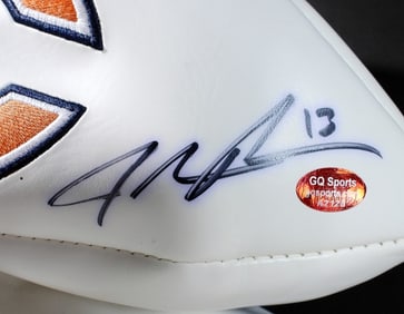 JOHNNY KNOX AUTO BEARS FOOTBALL