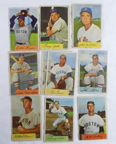 (10) 1954 BOWMAN CARDS