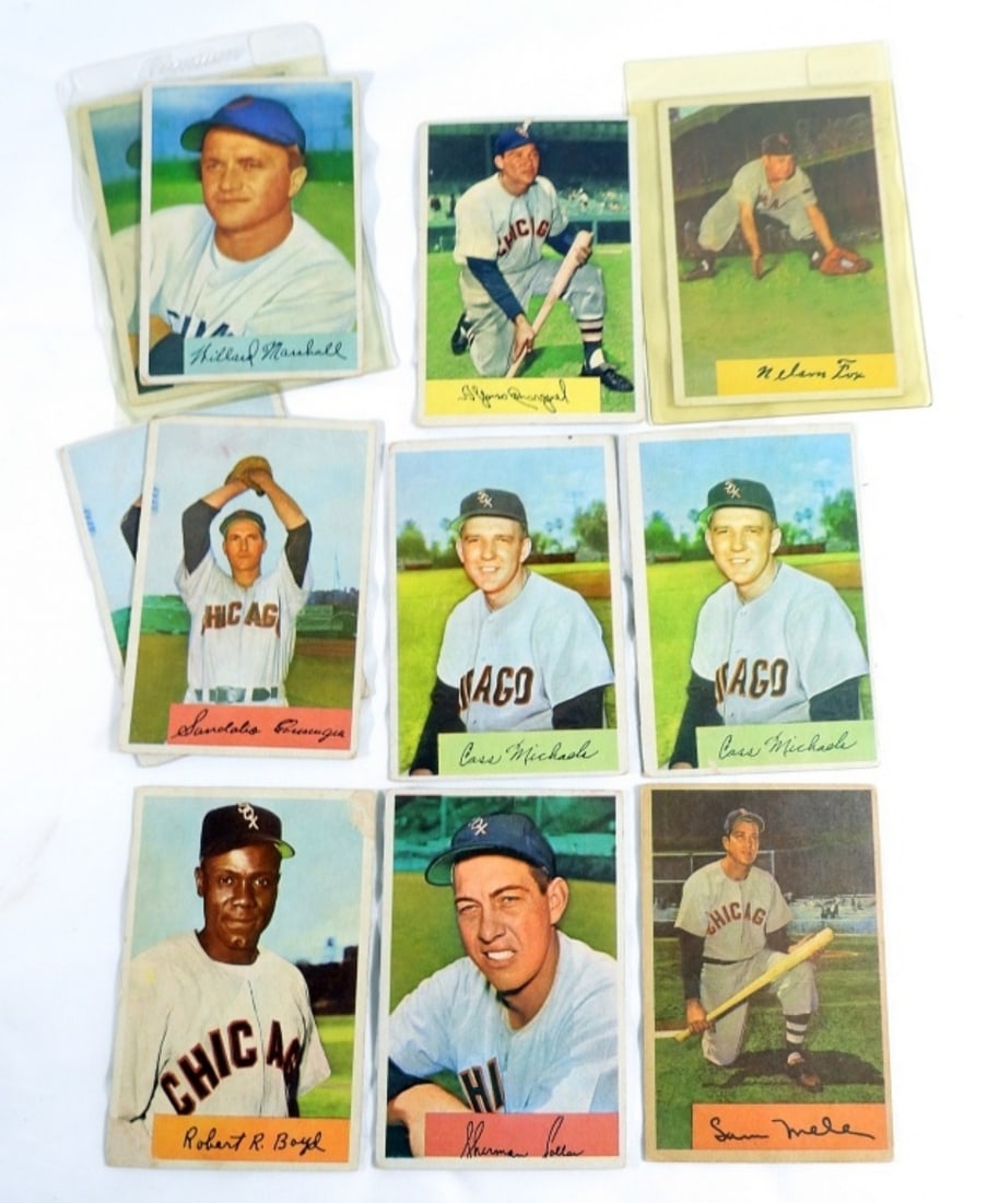 (11) 1954 BOWMAN CARDS (1 of 2)