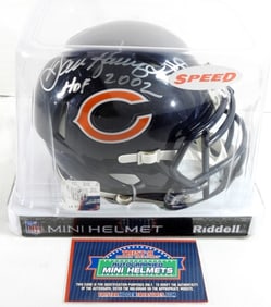 DON HAMPTON BEARS SIGNED MINI HELMET