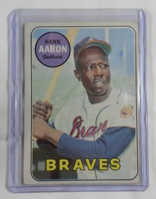 1969 TOPPS #100 HANK AARON