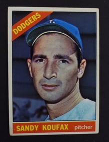 1966 TOPPS #100 SANDY KOUFAX