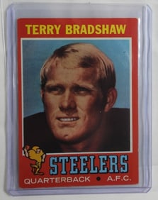 1971 TOPPS #156 TERRY BRADSHAW ROOKIE