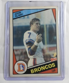 1984 TOPPS #63 JOHN ELWAY ROOKIE