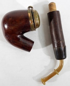 VINTAGE BRUYERE GARANTIE HUNTING PIPE