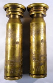 (2) TRENCH ART