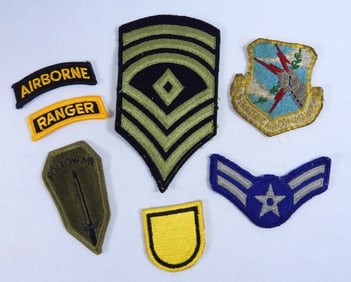 (7) MIXED LOT OF PATCHES