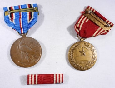 (6) WWII MILITARY MEDALS