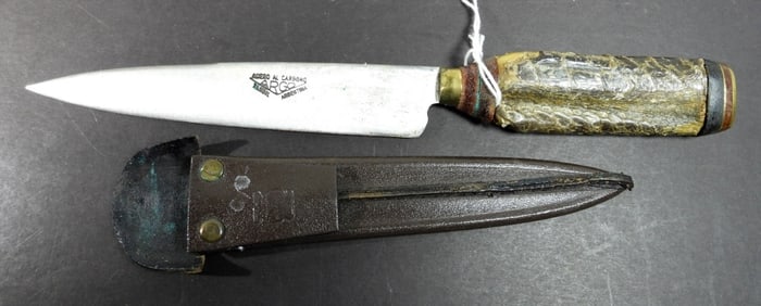 ACERO AL CARBONO KNIFE WITH SHEATH