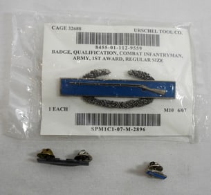 US ARMY MILITARY QUALIFICATION 1ST AWARD