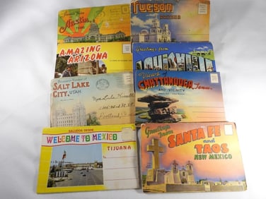 (7) DESTINATION POSTCARD PACKETS