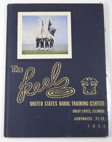 1951 ILLINOIS US NAVAL TRAINING BOOK