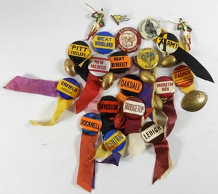 (20) VINTAGE SPORTS / SCHOOL PINS