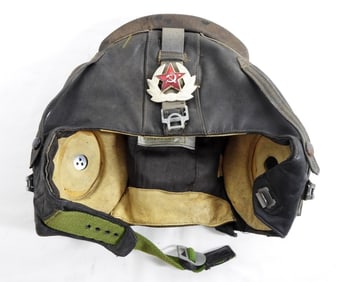 SOVIET ERA MILITARY PILOT HELMET