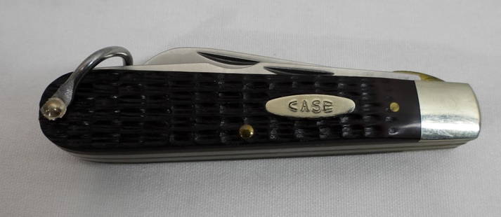 CASE XX ELECTRICIAN BROWN KNIFE: 62031 SS LIKE NEW IN BOX