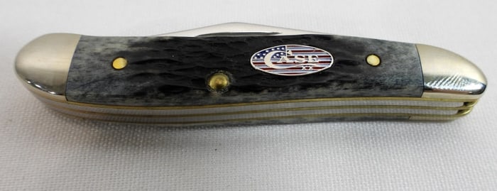 CASE XX PEANUT PITCH BLK KNIFE