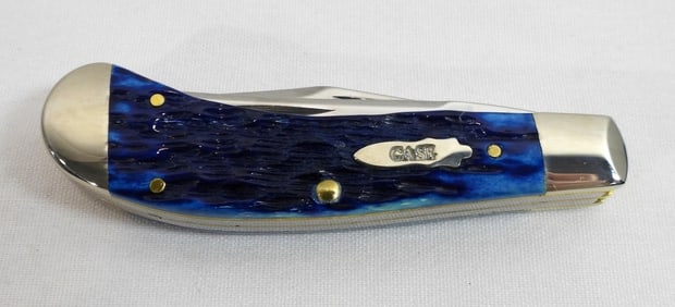 CASE XX SADDLEHORN OCEAN BLUE KNIFE