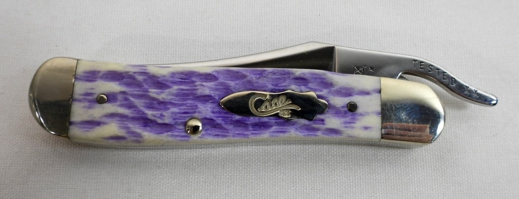 CASE XX RUSSLOCK PERIWINKLE KNIFE (1 of 5)