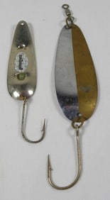 (2) VINTAGE FISHING LURES - L.G. JOHNSON