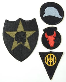 US ARMY INFANTRY PATCHES (4)
