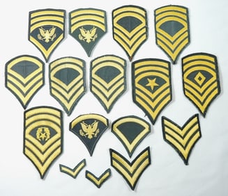 US Army Rank Patches (16)