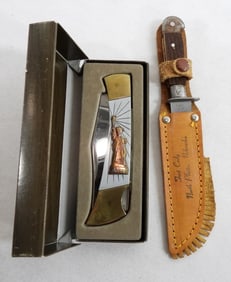 (2) SOUVENIR KNIVES