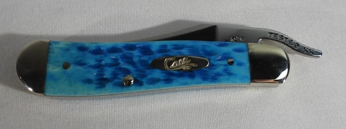 CASE XX RUSSLOCK CARIB BLUE KNIFE