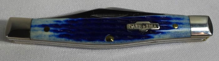 CASE XX MUSKRAT CARIB BLUE KNIFE