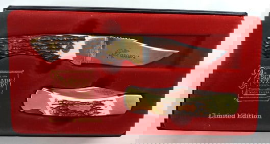 (2) SCHRADE CUTLERY LIMITED EDITION GA164