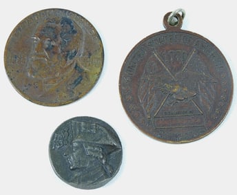 1936 THRID REICH PIN, 1931 THE REAPER