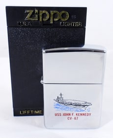 1996 SEALED USS JOHN F KENNEDY ZIPPO