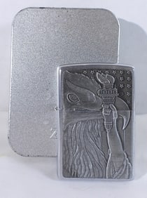 2001 SEALED EAGLE LIBERTY TORCH ZIPPO