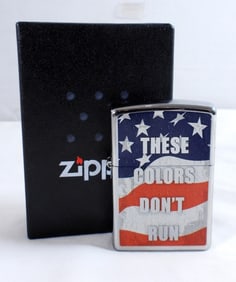 2014 SEALED THESE COLORS DONT RUN ZIPPO