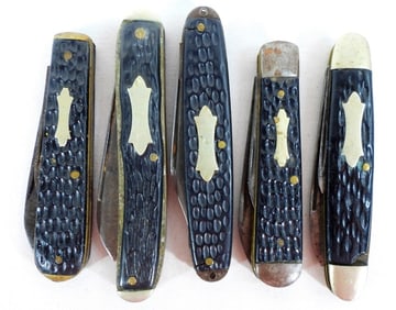 (5) CORNWALL POCKET KNIVES