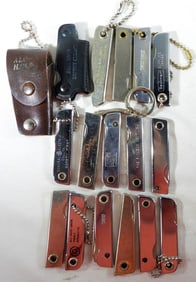 (17) TRIM-TRIO POCKET KNIVES