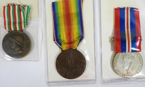 (3) FOREIGN WAR MEDALS - G BRIT