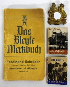 GERMAN WAR LOT - BOOKLET & OBERBAYERN