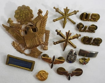 ARMY AIR DEFENSE PINS, PILOT PINS &