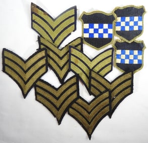 (10) MILITARY PATCHES / SERVICE PATCHES