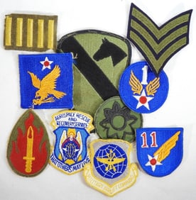 (10) MILITARY PATCHES / SERVICE PATCHES