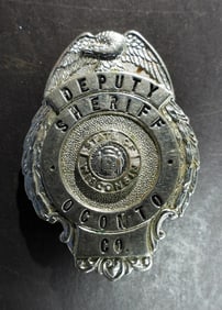 DEPUTY SHERIFF OCONTO COUNTY BADGE