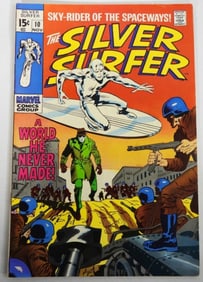 1969 SILVER SURFER #10 MARVEL COMICS