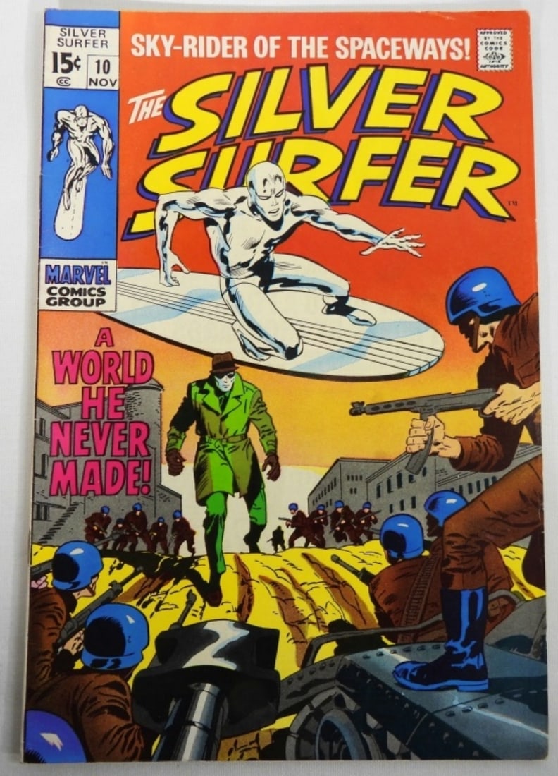 1969 SILVER SURFER #10 MARVEL COMICS (1 of 2)